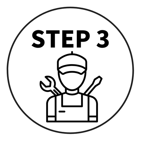 STEP 3 作業開始
